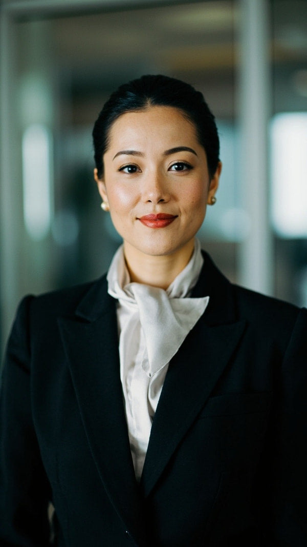 Asian Woman In Business Attire — Stock Photo