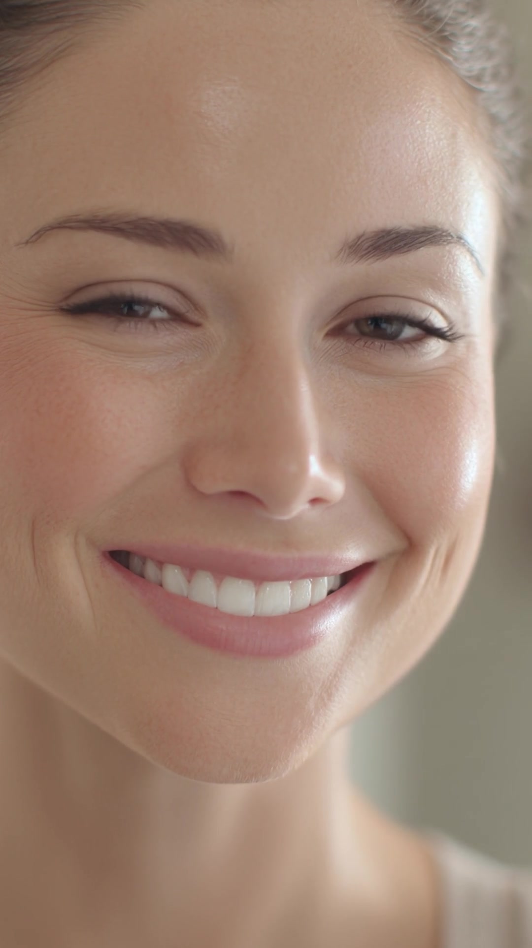 smiling woman - Stock Video