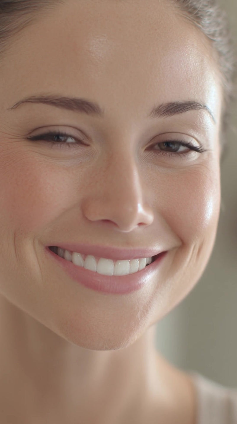 smiling woman - Stock Video