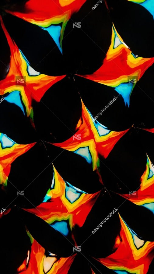 Showcases A Pattern Composed Of Numerous Colorful Dots Creating An Abstract And Visually Striking Design — Stock Photo