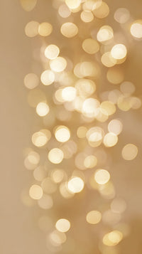 Golden Sparkles In A Close Up Shot Creating A Bokeh Effect With A Blurred Background — Stock Photo