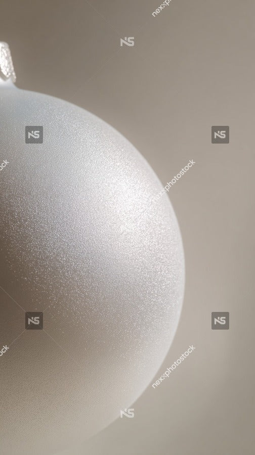 Blurry Close Up Of A Shiny Metallic Sphere In The Foreground Against A Blurred Background — Stock Photo
