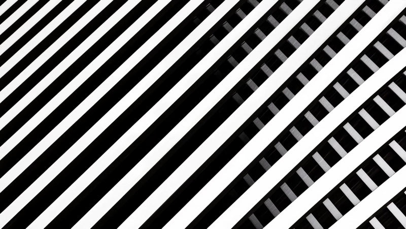 black and white abstract pattern - Stock Video