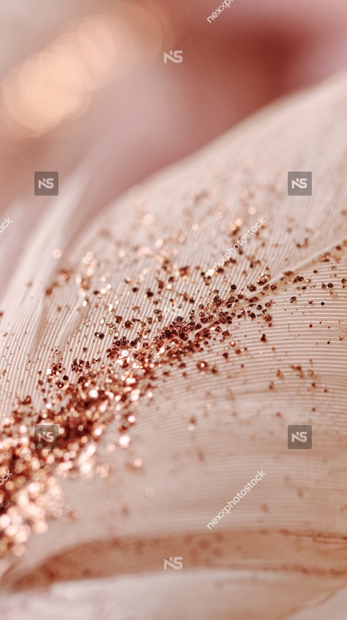 Sparkling Confetti Scattered Across A Surface — Stock Photo