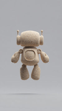 Rustic Robot Toy — Stock Photo