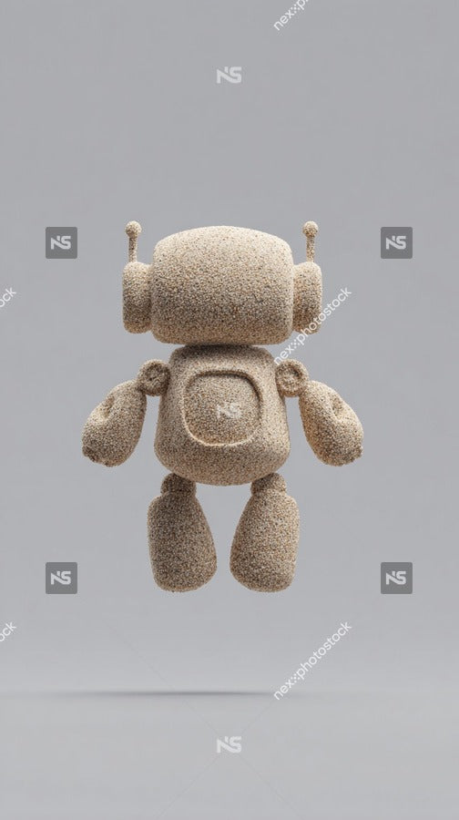 Rustic Robot Toy — Stock Photo
