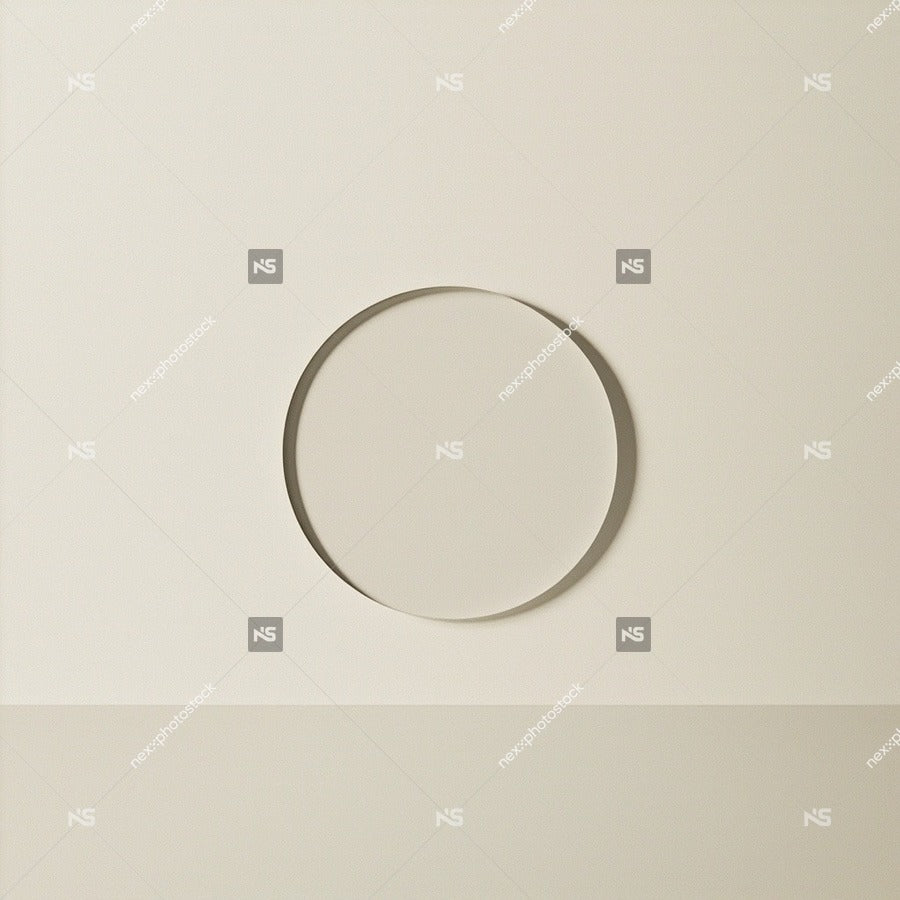Shows A Cardboard Surface With An Oval Hole Cut Out Of It Set Against A Plain Background — Stock Photo