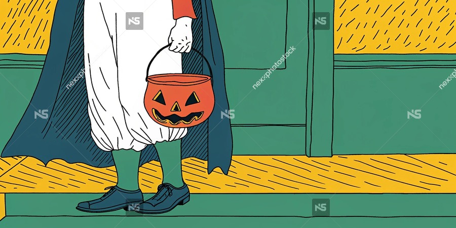 Halloween Candy Collection — Stock Illustration