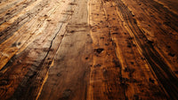 Showcases A Close Up View Of An Old Wooden Floor Exhibiting Signs Of Wear And Tear — Stock Photo