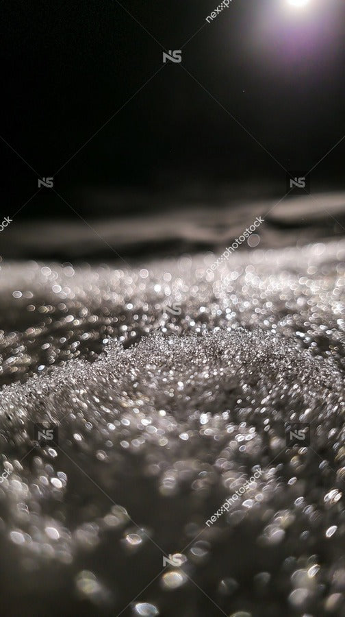 Water Droplets On A Surface — Stock Photo
