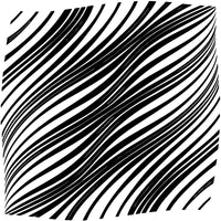Black And White Zebra Stripes Pattern (2) — Stock Vector
