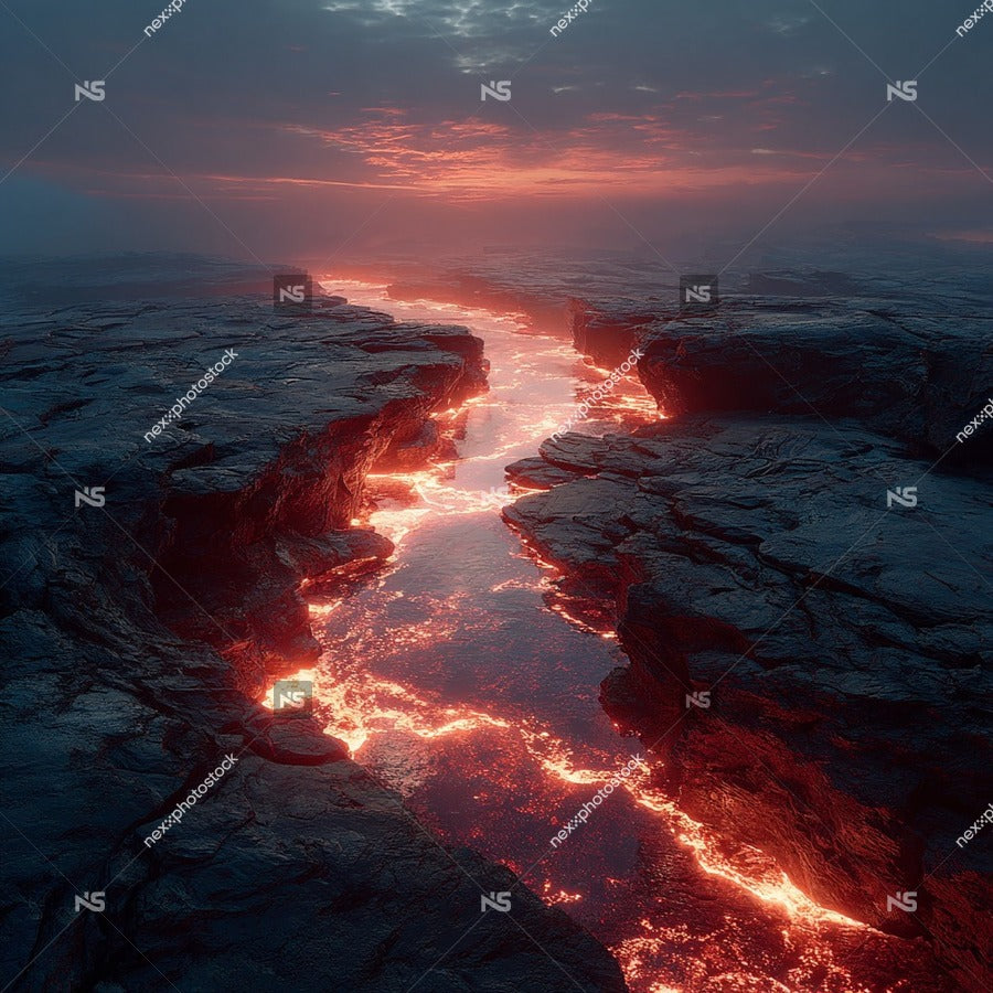 Lava Flow In Iceland — Stock Photo
