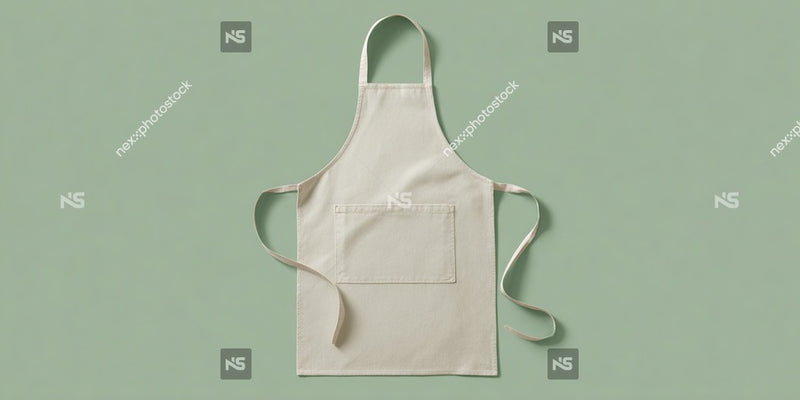 A White Apron Is Hanging On A Wall 2 — Stock Photo