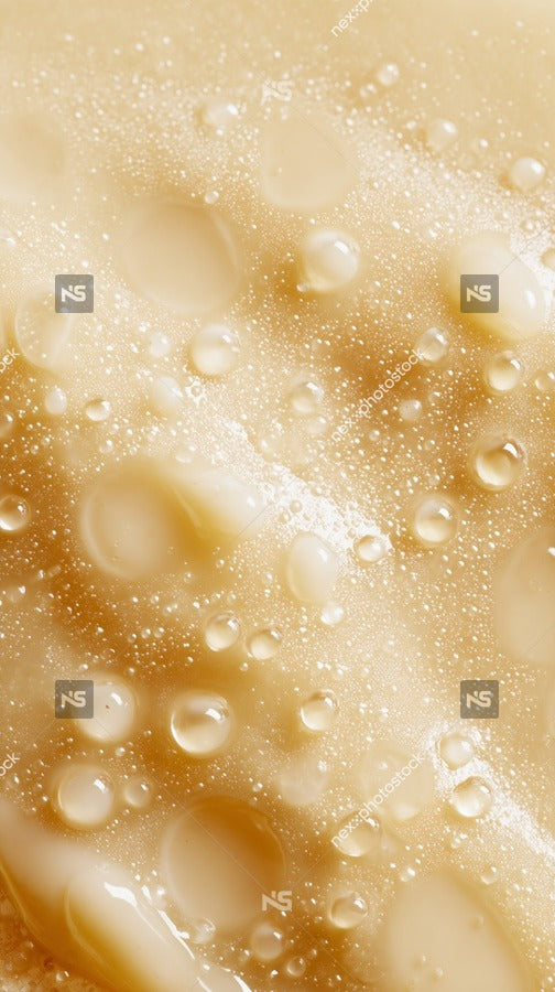 Close Up Of Water Droplets On Pancake — Stock Photo