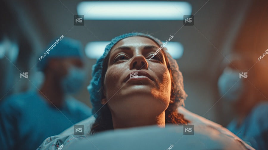 Female Surgeon In Operating Room — Stock Photo