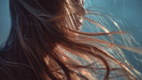 A Person With Long Red Hair Is Captured In Motion Creating A Dynamic And Energetic Image — Stock Photo