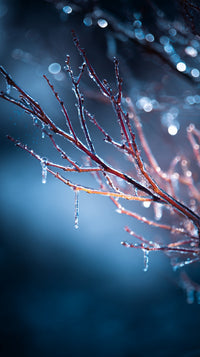 Icy Tree Branches 2 — Stock Photo