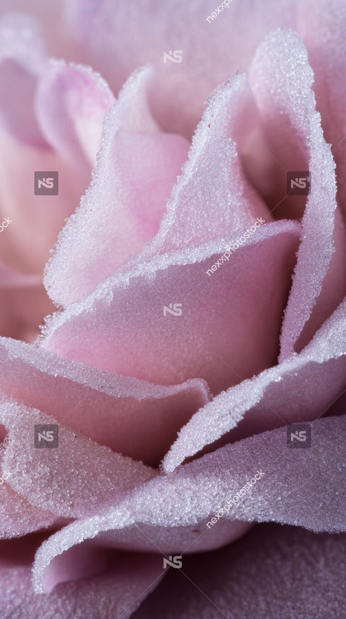 Crystal Rose Flower — Stock Photo