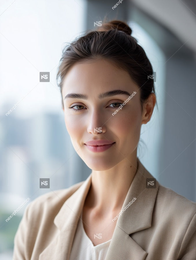 Professional Woman In Business Attire — Stock Photo