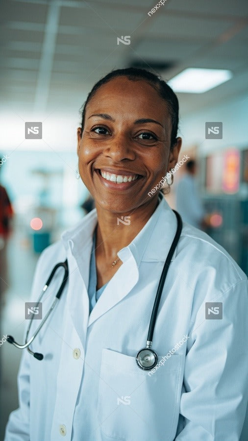 Female Doctor In Hospital 2 — Stock Photo