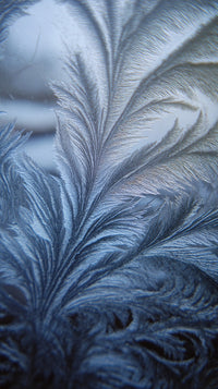 Frozen Ice Formation With Intricate Patterns And Branches Showcasing The Beauty Of Nature S Artistry In A Close Up View — Stock Photo