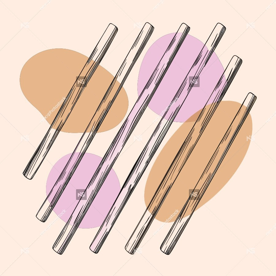 Digital Illustration A Collection Of Abstract Shapes And Lines In Various Shades Of Pink Purple And White Against A Light Background — Stock Vector