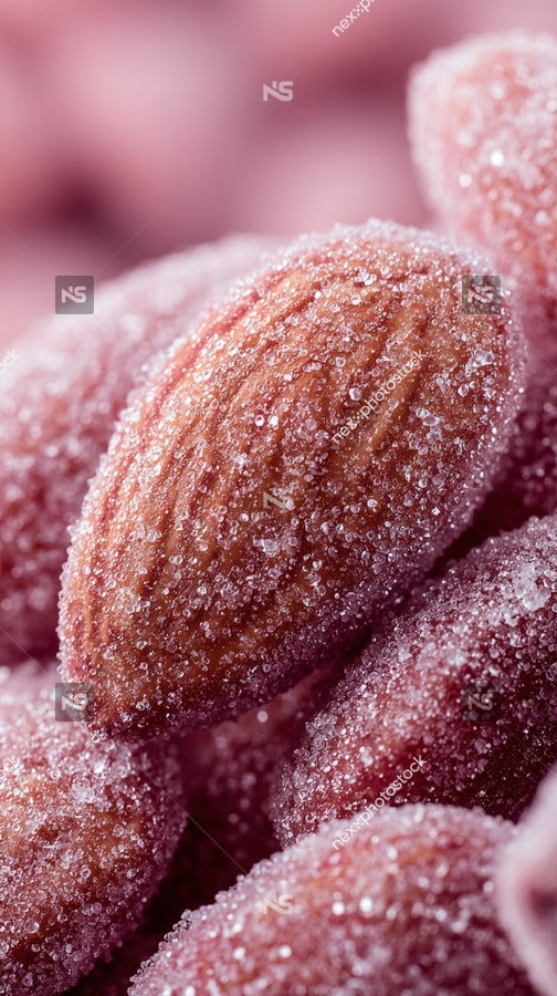 Sugar Coated Almonds — Stock Photo