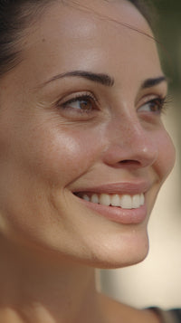 Radiant Woman Smiling — Stock Photo