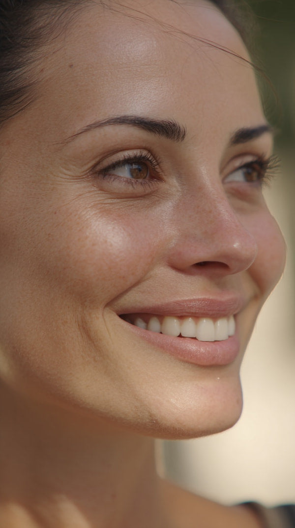 Radiant Woman Smiling — Stock Photo