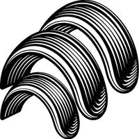 Abstract Black And White Design — Stock Vector