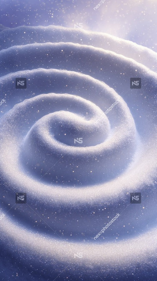 A Cosmic Spiral Nebula A Celestial Phenomenon Characterized By Its Swirling Patterns Of Stars And Gases Is Visible — Stock Photo