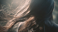 Woman With Long Hair Blowing In The Wind — Stock Photo
