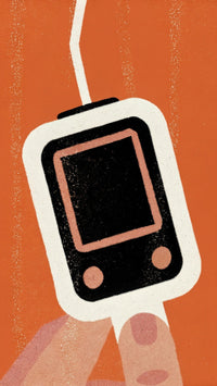 A Medical Device With A Battery — Stock Illustration