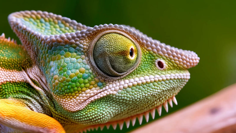 a vibrant gecko with a pattern of spots is captured showcasing its vivid colors and intricate patterns - Stock Video