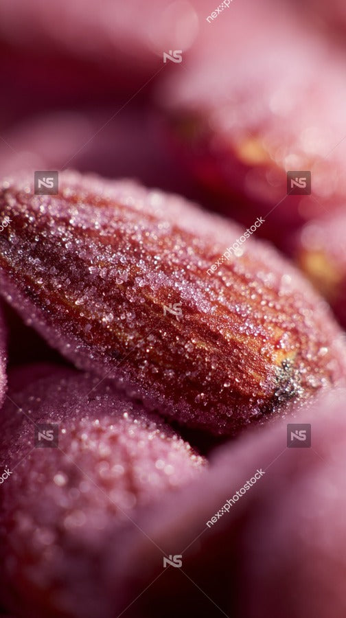 Close Up Of Ripe Pomegranate Seeds — Stock Photo