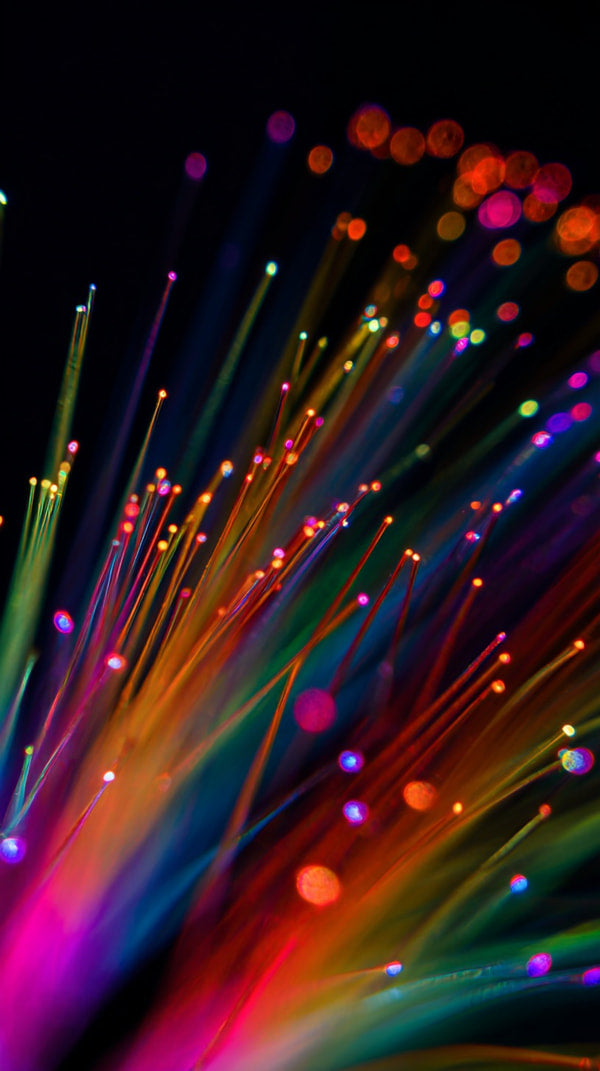 Colorful Cables In Close Up — Stock Photo