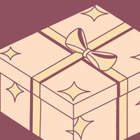 Pink Gift Box With A Bow — Stock Vector