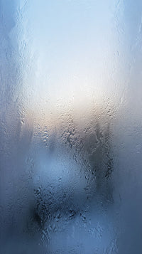 Raindrops On Window Glass — Stock Photo