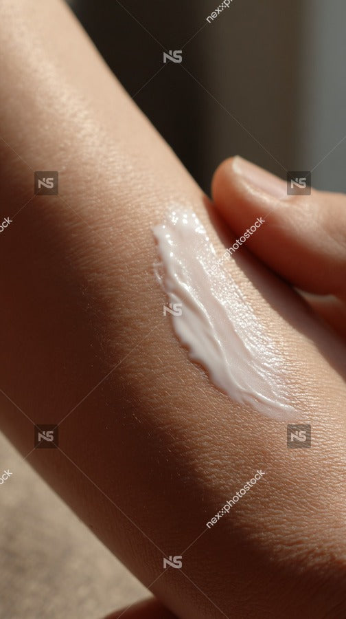 Shows A Close Up View Of A Person S Arm With A Visible Tattoo On Their Skin — Stock Photo