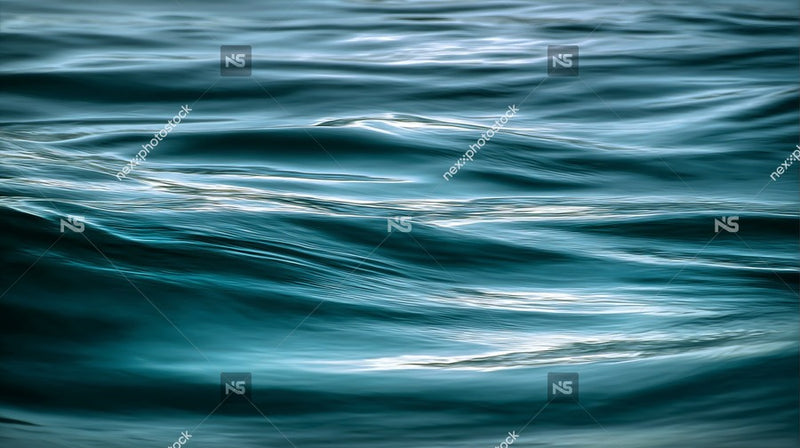 Ocean Waves Captured In A Close Up Shot With A Focus On The Rippling Water And The Reflection Of Light On Its Surface — Stock Photo