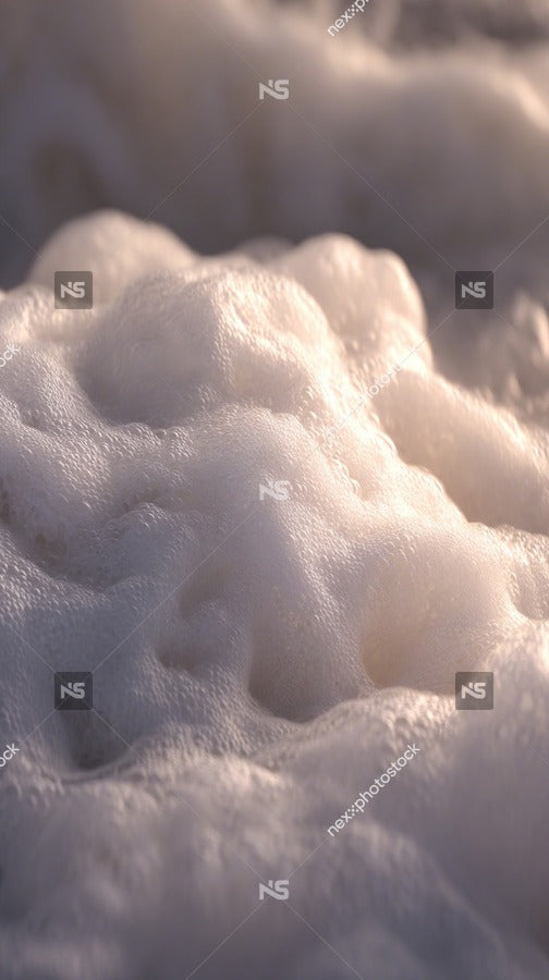 Close Up Of Soap Foam Bubbles — Stock Photo