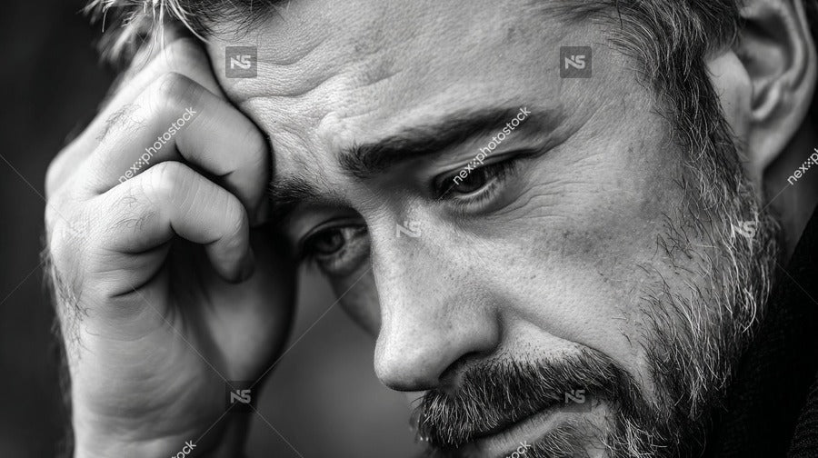 Actor S Portrait With A Expression Captured In A Close Up Shot — Stock Photo