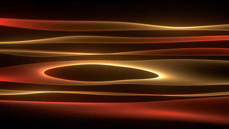 abstract art with red and yellow lines - Stock Video