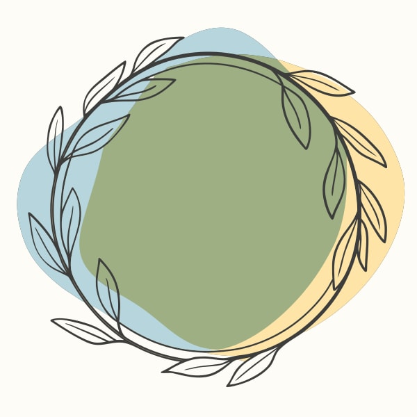 A Circular Emblem With A Laurel Wreath And A Globe At Its Center Set Against A White Background — Stock Vector