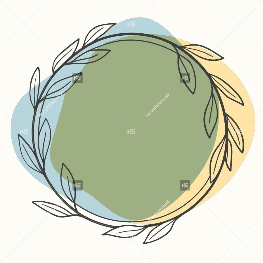 A Circular Emblem With A Laurel Wreath And A Globe At Its Center Set Against A White Background — Stock Vector