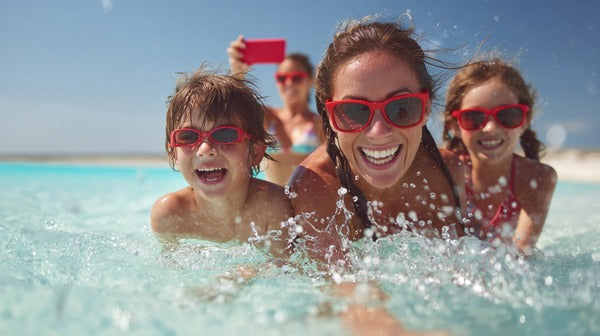 Family holiday moments