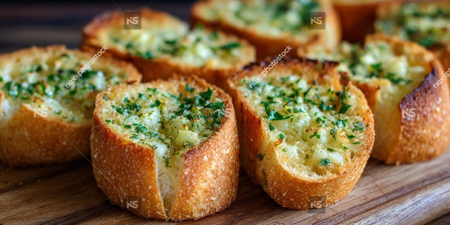 Baked Bread With Herbs In Muffin Tins — Stock Photo